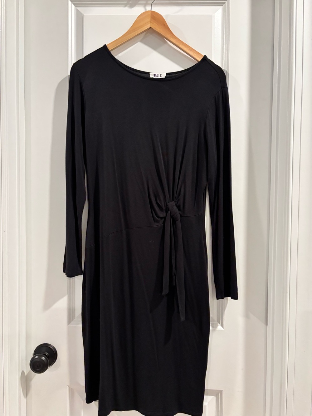 Classic Black Long Sleeve Women's Dress